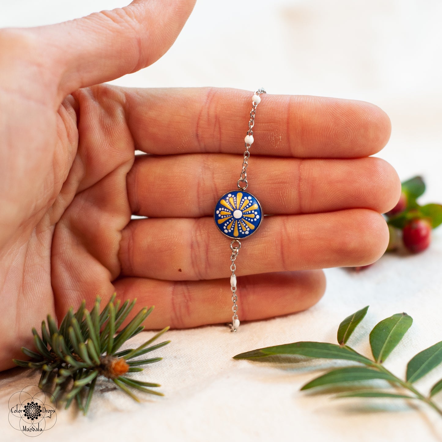 Brățară Mandala Mini "Majestic Winter"