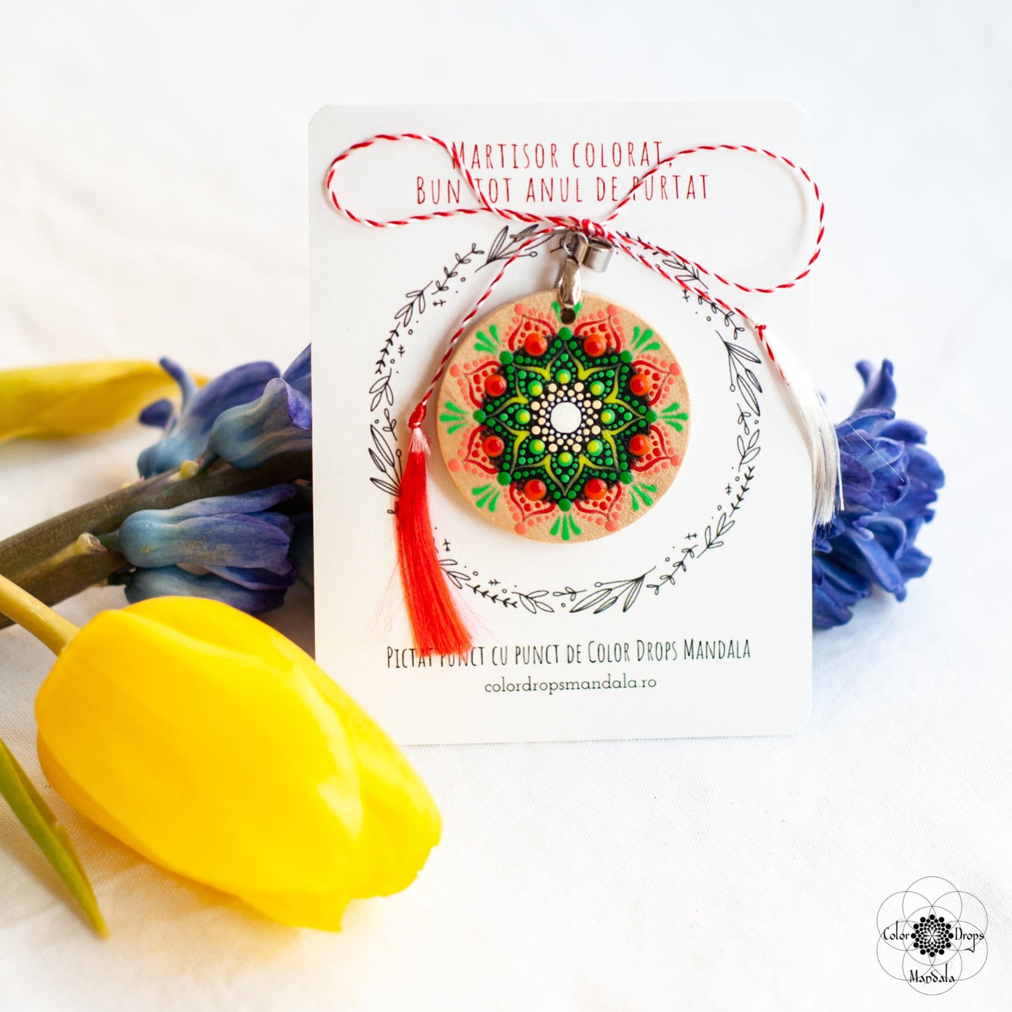 Mărțișor tip pandantiv - "Determination"