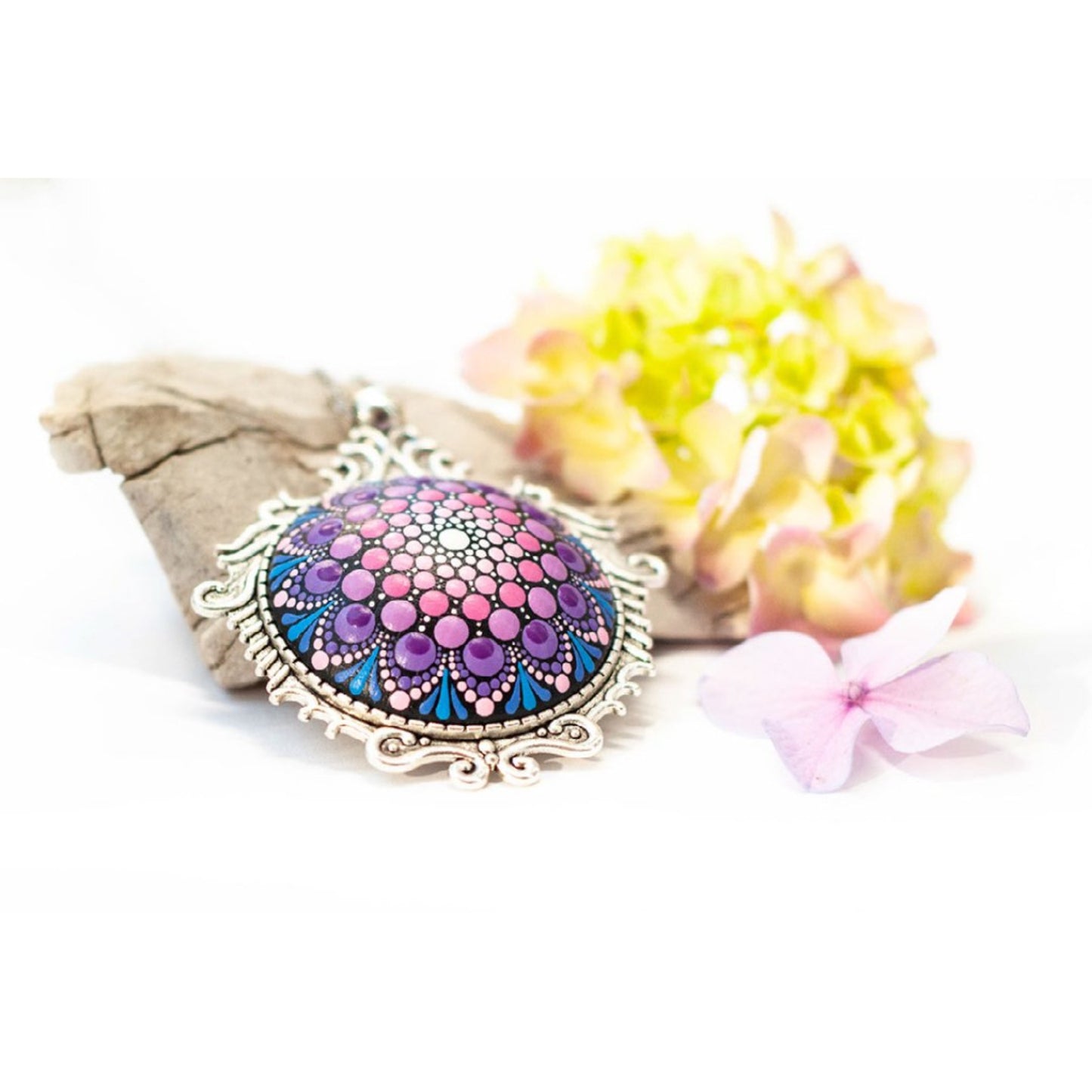 Pandantiv Mandala "Royal Purple"