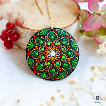 Colier Mandala "Earthy Vibes"