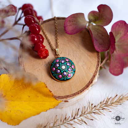 Colier Mandala "Joyful Fall" MINI