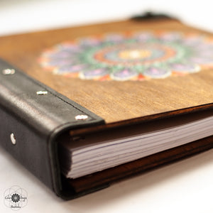 "Beyond everything" hand-painted rechargeable diary