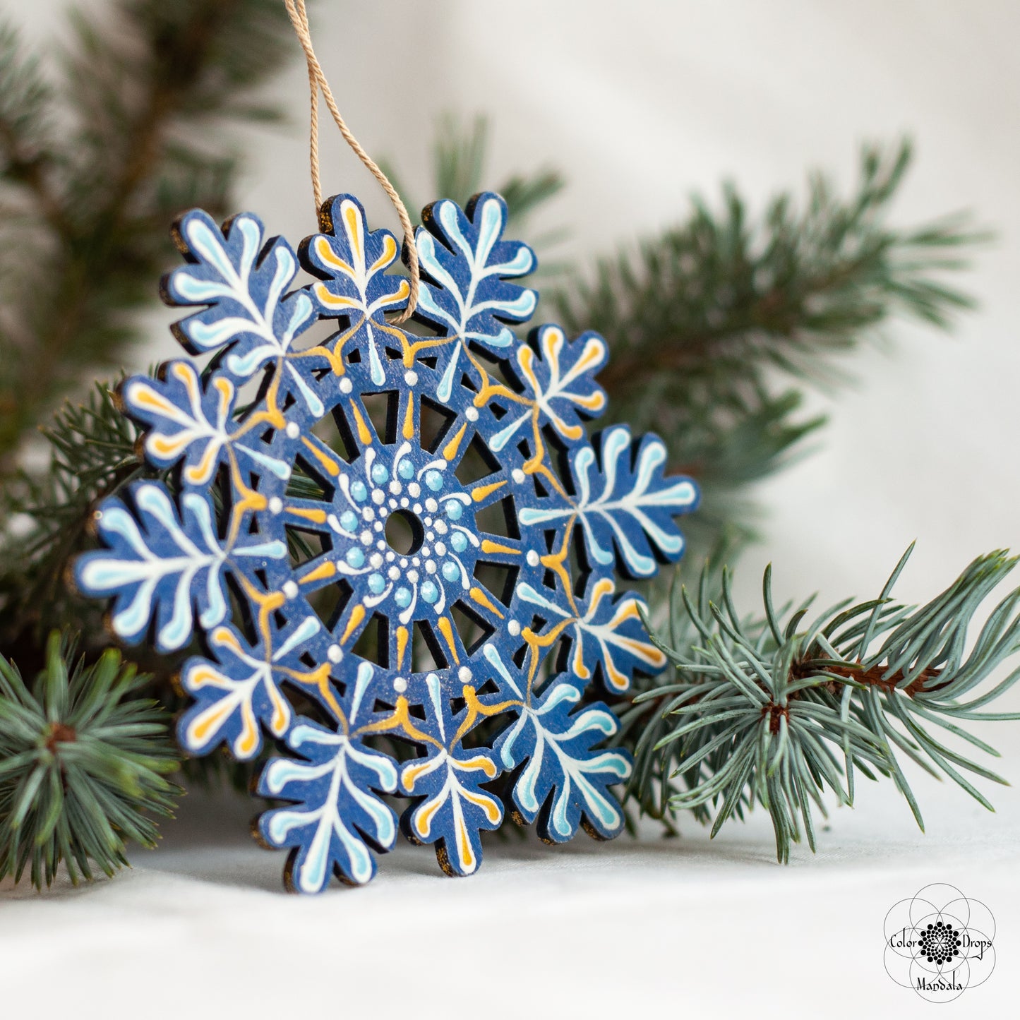 Ornament fulg de nea "Ice Flower"