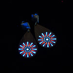 Load image into Gallery viewer, Cercei mandala &quot;Neon Vibes&quot; - Albastru &amp; Roz
