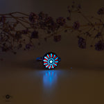 Load image into Gallery viewer, Inel &quot;Luminous Neon&quot; - Albastru &amp; Roz
