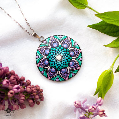 Colier Mandala "Spring Whisper"