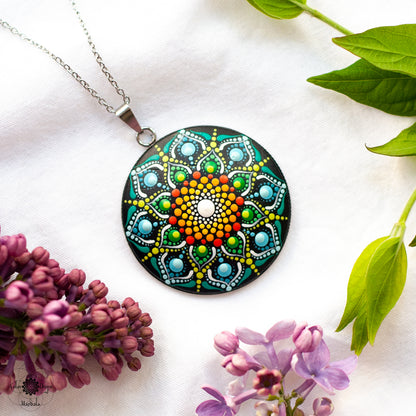 Colier Mandala "In Bloom"