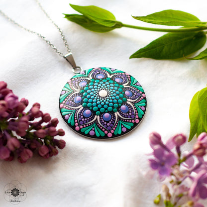 Colier Mandala "Spring Whisper"