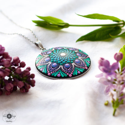 Colier Mandala "Spring Whisper"