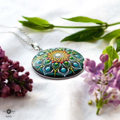 Colier Mandala "In Bloom"