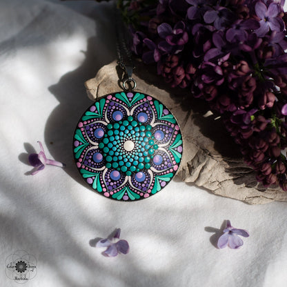 Colier Mandala "Spring Whisper"