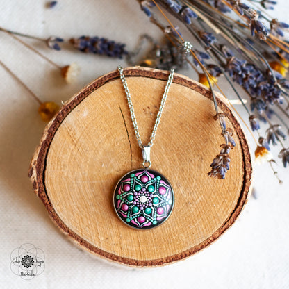 Colier Mandala MINI "Hyacinth"