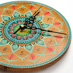Load image into Gallery viewer, &quot;Deep Forest&quot; wooden wall clock, diameter 22 cm

