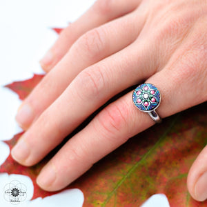 Mandala Ring "Wild Berries"