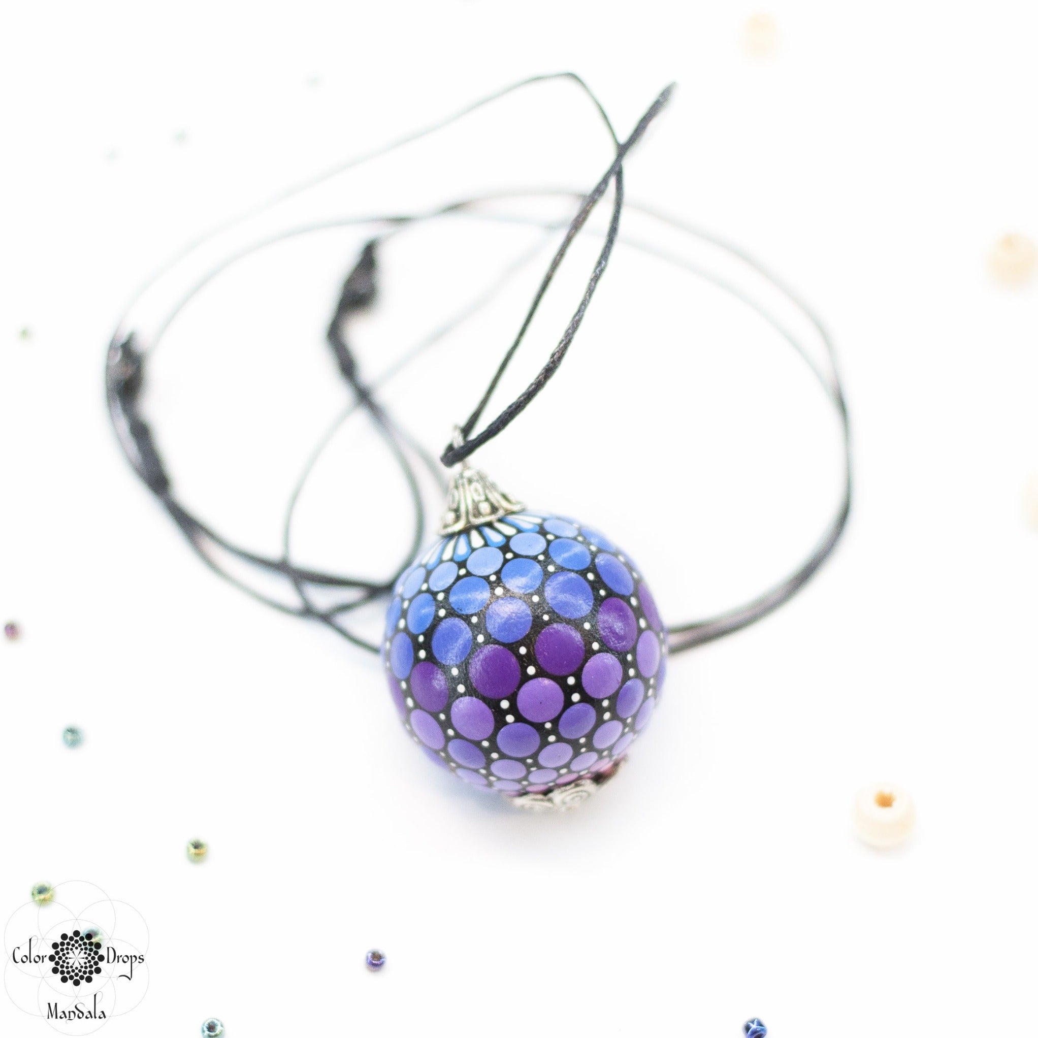 "Blueberry Candy" Pendant