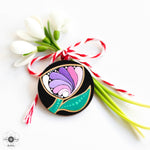 Load image into Gallery viewer, Brooch-type martisor - Tulip at noon
