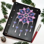 Load image into Gallery viewer, &quot;Dream Catcher&quot; hand-painted refillable diary

