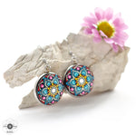 Load image into Gallery viewer, Mandala Earrings &quot;Follow the sun&quot;
