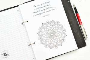"Dream Catcher" hand-painted refillable diary