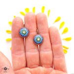 Load image into Gallery viewer, &lt;tc&gt;Mini &quot;Forget-me-not&quot; Earrings&lt;/tc&gt;
