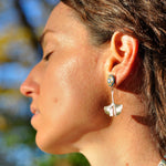 Load image into Gallery viewer, &quot;Ripe Grapes&quot; Mandala Earrings
