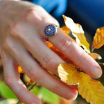 Load image into Gallery viewer, &quot;Sweet Plum&quot; Mandala Ring
