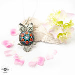 Load image into Gallery viewer, &lt;tc&gt;Mandala Necklace &quot;Creative Owl&quot;&lt;/tc&gt;
