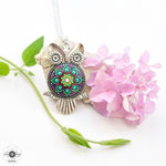 Load image into Gallery viewer, &lt;tc&gt;Mandala Necklace &quot;Lucky Owl&quot;&lt;/tc&gt;
