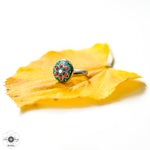 Load image into Gallery viewer, Mandala Ring &quot;Green Pear&quot;
