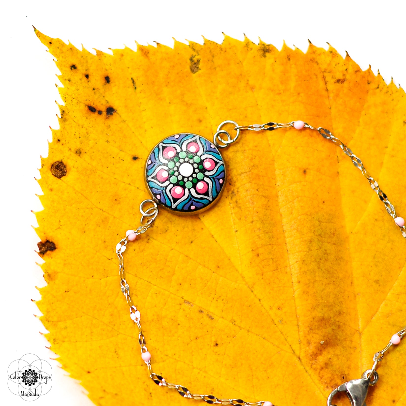 "Wild Berries" Mandala Bracelet