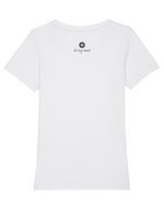Load image into Gallery viewer, Fitted T-shirt, black and white - Vitality
