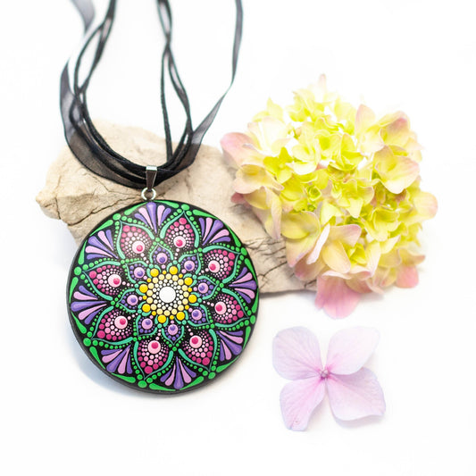 Pandantiv Mandala "Tea of Heaven"