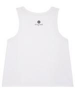 Load image into Gallery viewer, Sleeveless t-shirt, black and white - Vitality
