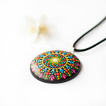 Load image into Gallery viewer, &quot;Playful&quot; Mandala Pendant
