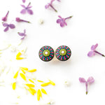 Load image into Gallery viewer, Mandala Earrings &quot;Imperial Tulip&quot; Mini

