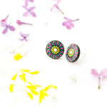 Load image into Gallery viewer, Mandala Earrings &quot;Imperial Tulip&quot; Mini
