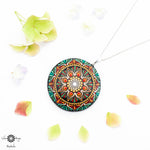 Load image into Gallery viewer, &quot;Celebrate Autumn&quot; Mandala Pendant
