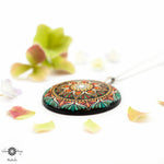 Load image into Gallery viewer, &quot;Celebrate Autumn&quot; Mandala Pendant
